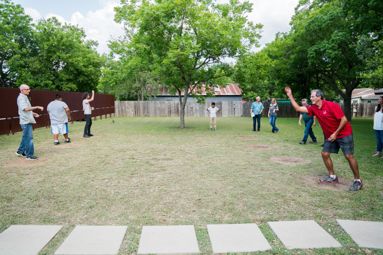 CG&S Employees in Group Activity