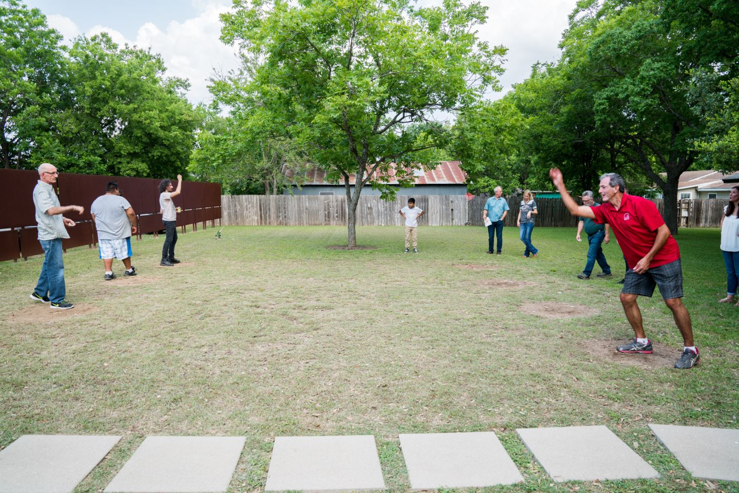CG&S Employees in Group Activity