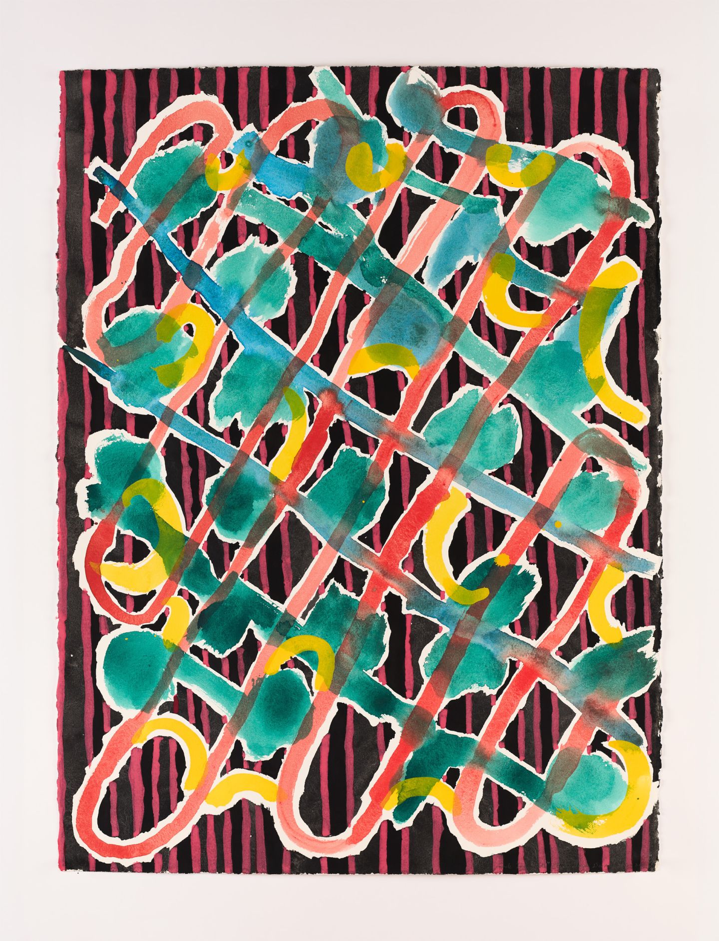 Taste the paste 22x30 gouache paper 2015 2024 RTD